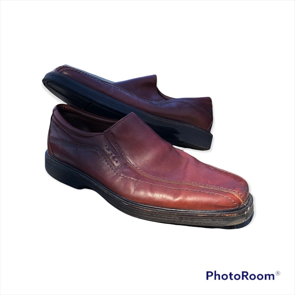 Men’s Johnston Murphy fall Mahogany leather xc4 system slip on dress shoes - Picture 2 of 7